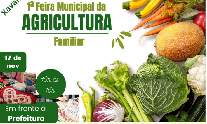 1ª Feira Municipal de Agricultura: Sabor e Arte