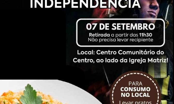 8° Risoto da Independência é neste domingo no Centro Comunitário de Seara