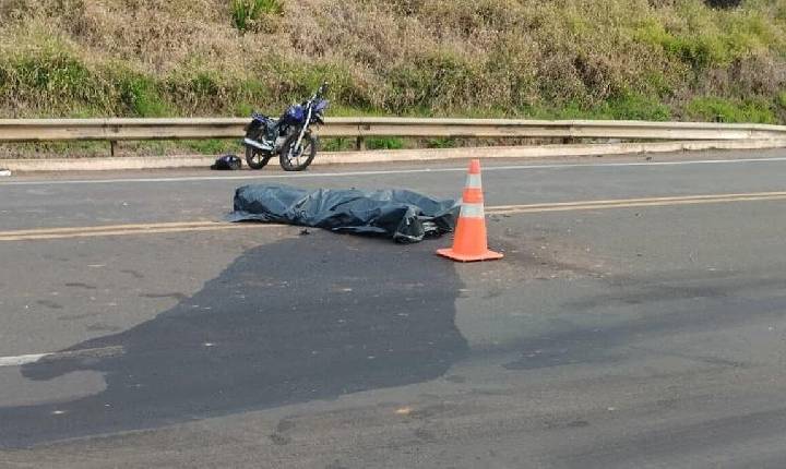 Acidente com morte é registrado na BR 153, próximo a ponte do rio Uruguai