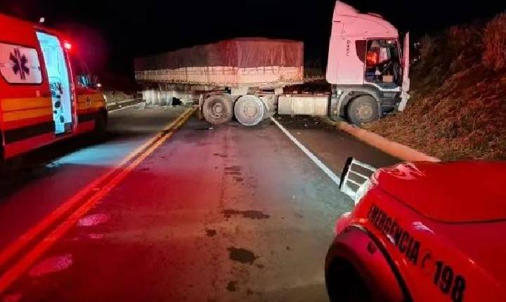 Acidente em Xanxerê na noite desta quarta-feira deixa uma vítima fatal