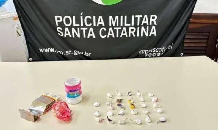 Adolescente é apreendido por tráfico de drogas em Concórdia