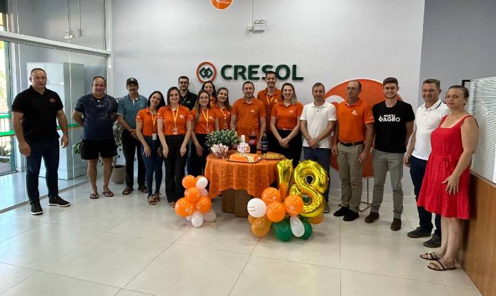 Agência da Cresol Interação de Lindóia do Sul celebra 18 anos de história e cooperação