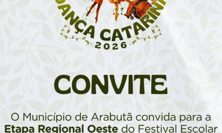 Alunos de Xavantina participam da Etapa Regional Oeste do Dança Catarina 2026