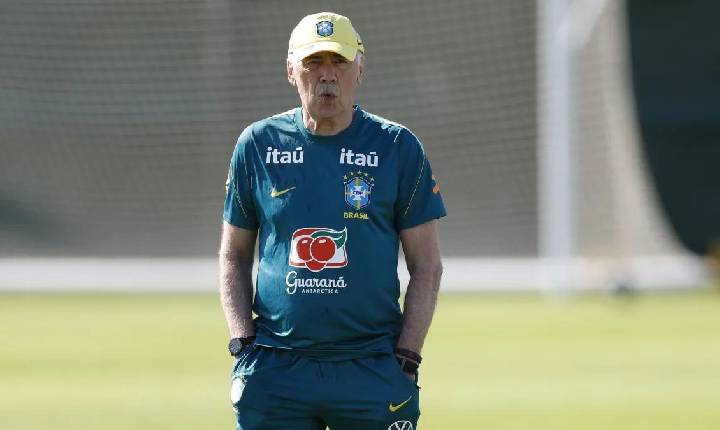 Ancelotti prepara mudanças na Seleção Brasileira para duelo contra o Haiti