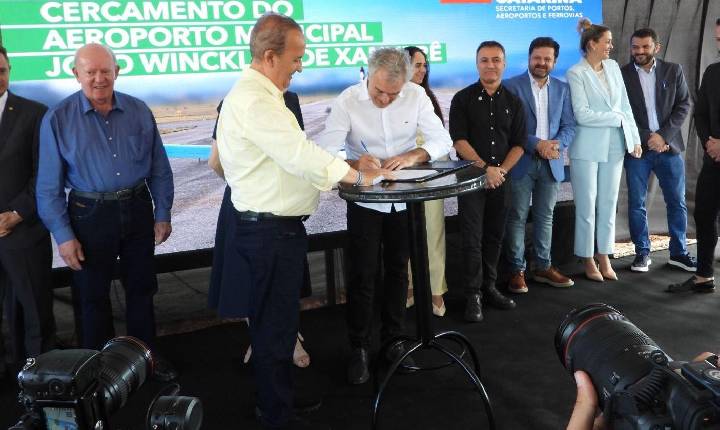 Assinada ordem de serviço para obra milionária que pretende combater enchentes em Xanxerê