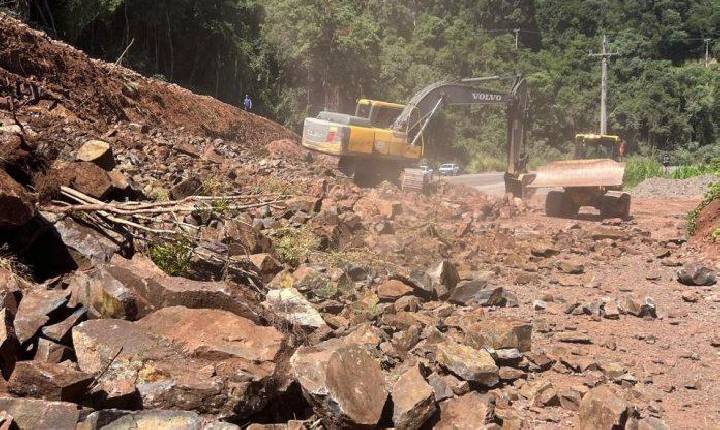 Atenção: SC-283 será interditada para detonação de rochas nesta semana