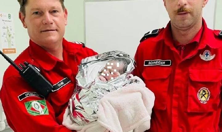 Bombeiros de Ipumirim realizam parto em residência