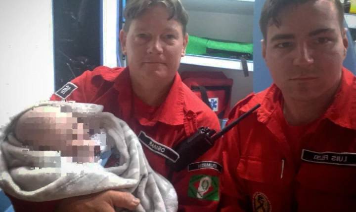 Bombeiros salvam bebê engasgado durante atendimento em Ipumirim