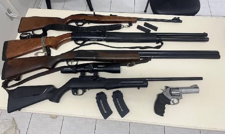 Briga familiar por disputa patrimonial termina com cinco armas apreendidas em Água Doce