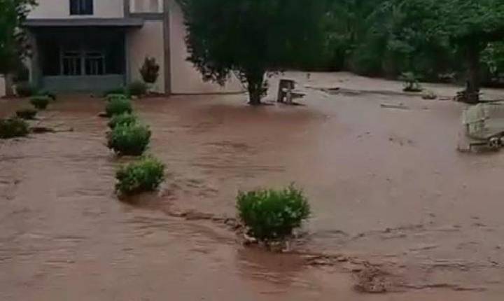 Chuva provoca estragos em Xavantina e faz prefeitura suspender aulas