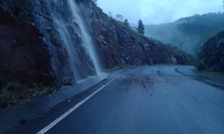 Chuva registrada nas última horas já ultrapassa os 120 mm em Seara e região