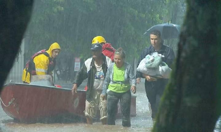 Chuvas deixam pelo menos cinco mortos no Rio Grande do Sul