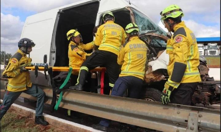 Colisão deixa dois feridos em Xanxerê