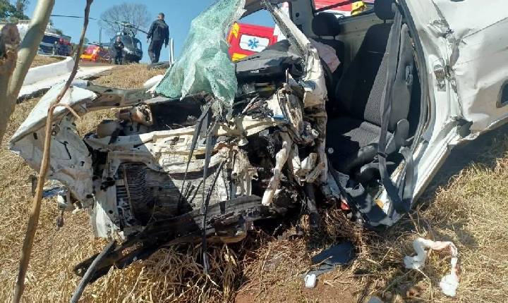Condutor fica gravemente ferido em colisão na BR-282 em Xanxerê