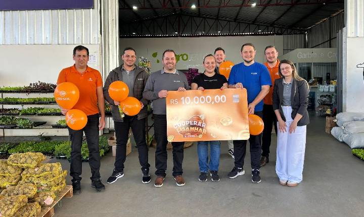 Cooperadas da Cresol Interação ganham R$ 10 mil na Campanha 
