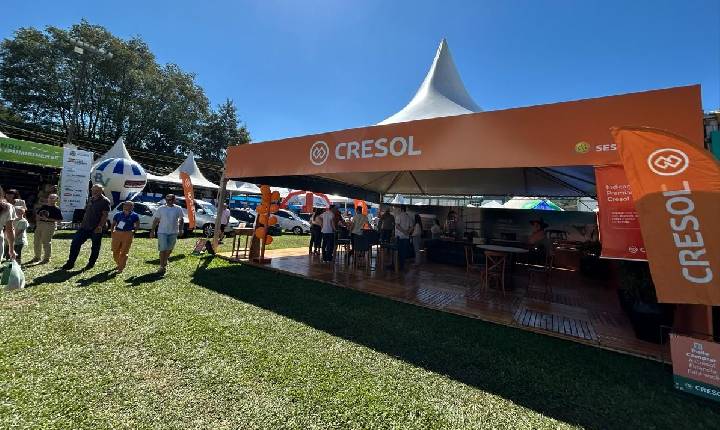 Cresol leva experiência e oportunidades à Expo Lindóia 2026