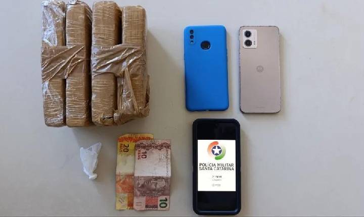 Dois homens são presos por tráfico de drogas em Chapecó