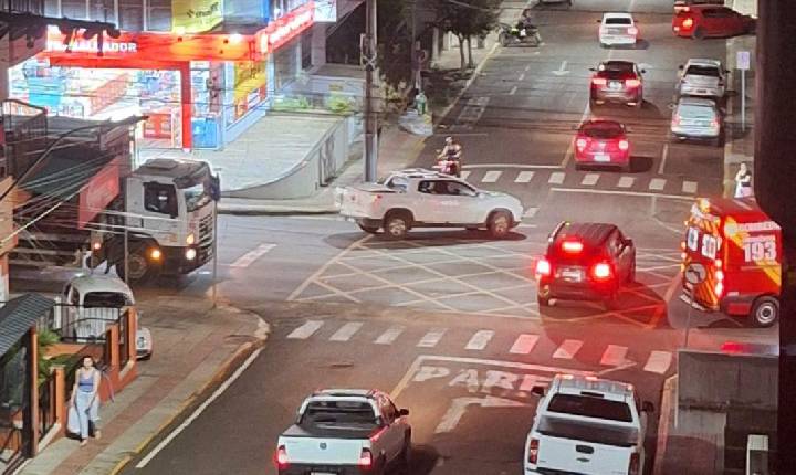 Duas crianças são vítimas de atropelamento no bairro Industrial, em Seara