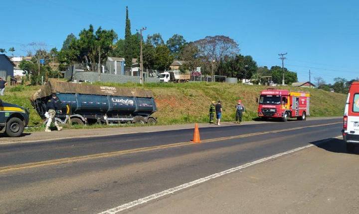 Empresário atropelado por caminhão morre no hospital