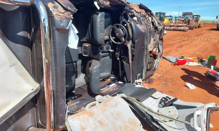 Empresários do Oeste catarinense sofrem grave acidente no Mato Grosso do Sul
