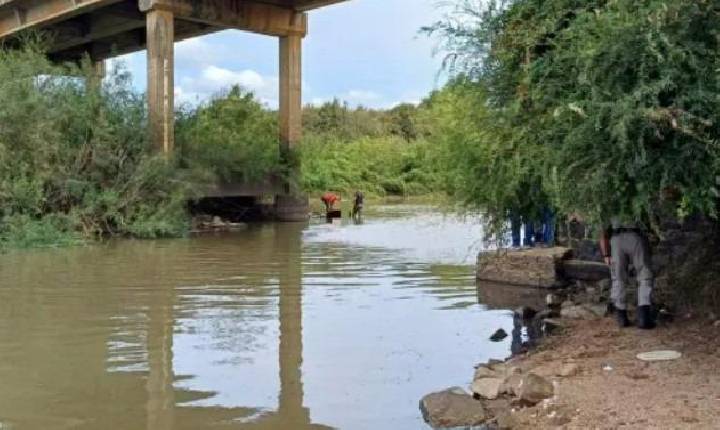 “Fiz uma loucurinha”, diz pai em áudio depois de jogar filho de ponte no RS
