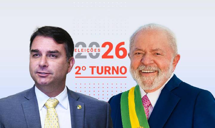 Flávio Bolsonaro e Lula disputam o segundo turno das eleições para presidente