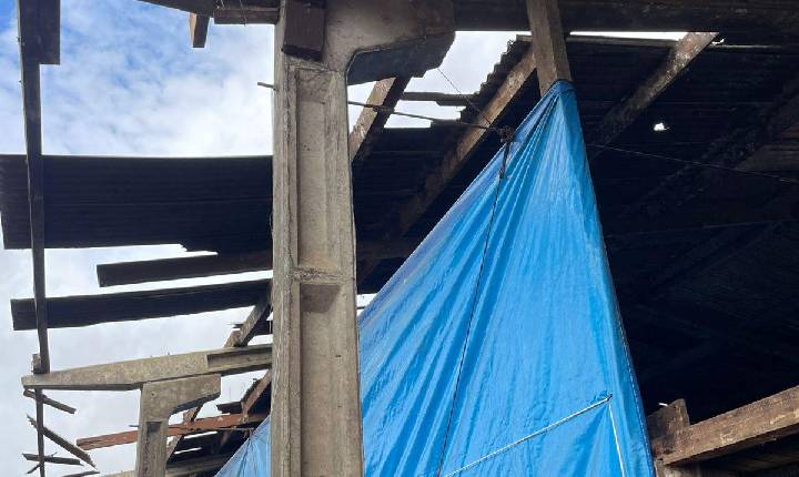 Fortes chuvas e vendaval atingem comunidades de Xavantina no final de semana