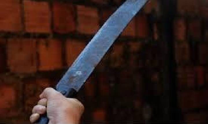 Golpe de facão deixa homem gravemente ferido em Concórdia