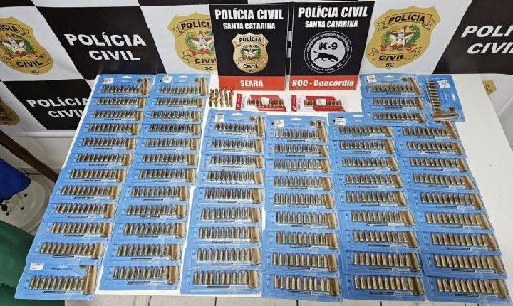Homem é preso com munição irregular em busca e apreensão em Xavantina