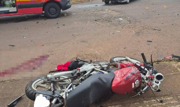 Homem furta moto, sofre acidente e tem perna e órgãos genitais amputados em Xanxerê
