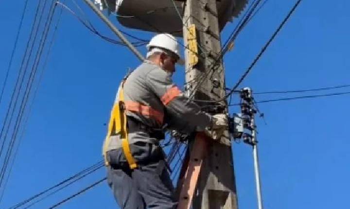 Iluminação pública de Xavantina recebe manutenção