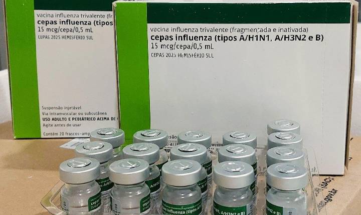 Inicia hoje a vacinação contra a gripe em todo o Brasil