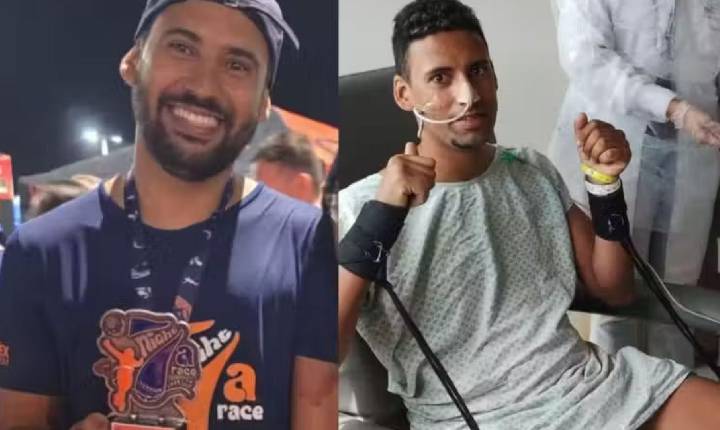 Jovem desenganado sai do coma, volta a correr e conquista pódio