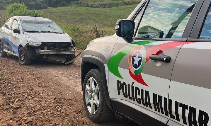 Ladrão de carro da Prefeitura de Ponte Serrada já havia furtado veículo público em 2023