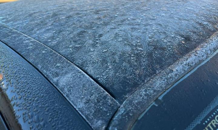 Menor temperatura do ano chega a -3,2°C em Santa Catarina