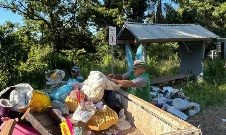 Moradores voltam a denunciar descarte irregular de lixo em Seara