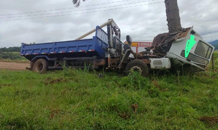 Motorista morre em grave acidente no Oeste de SC