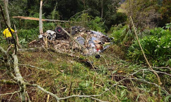 Motorista morre em grave acidente próximo a ponte do Contorno Viário de Seara