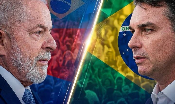 Pesquisa Quaest aponta empate técnico entre Flávio Bolsonaro e Lula no 2º turno