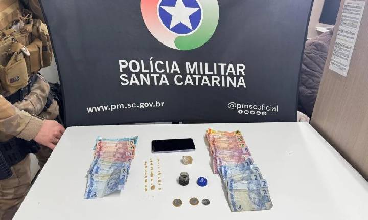 PM prende dois por tráfico de drogas e associação criminosa em Xanxerê