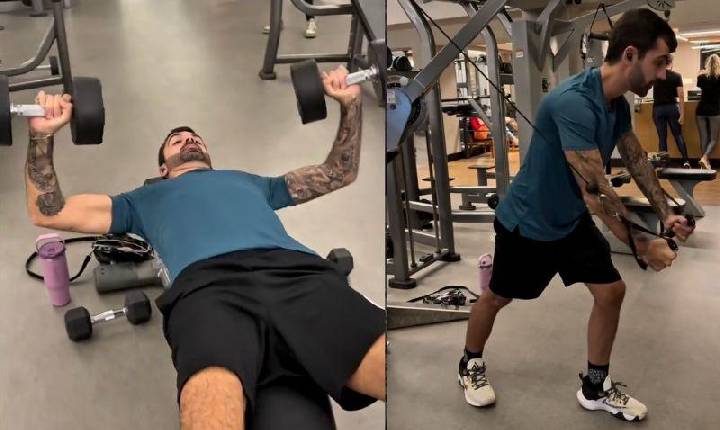 Primeiro tetraplégico que voltou a andar com a polilaminina levanta 20kg na academia;