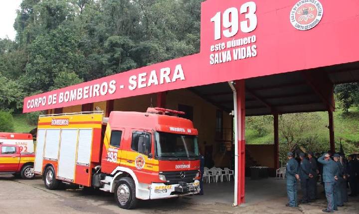 Publicado edital para o Curso de Bombeiro Comunitário em Seara