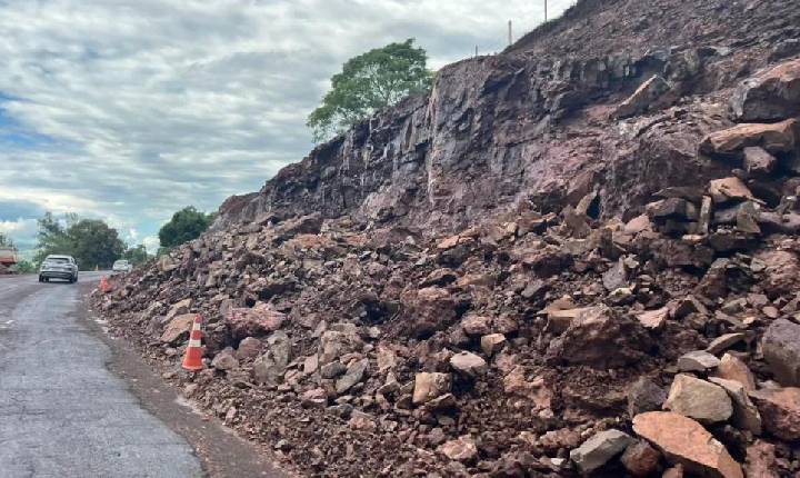 SC-283 entre Seara e Arvoredo terá detonações de rochas nesta semana