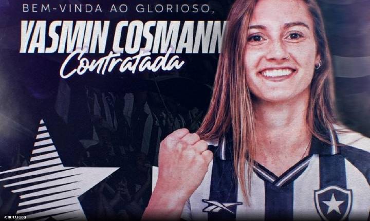 Searaense Yasmin Cosmann é o novo reforço do Botafogo