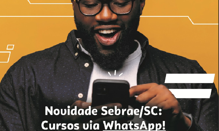 Sebrae/SC oferece cursos gratuitos pelo WhatsApp