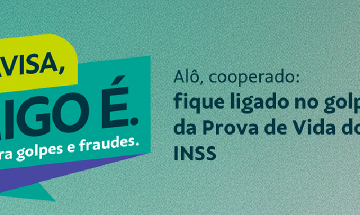 Sicoob Crediauc alerta para golpes digitais com falsas “provas de vida”