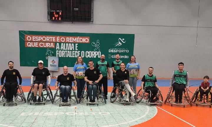 Sicoob Crediauc fortalece inclusão ao apoiar Jogo de Basquete sobre Rodas em Concórdia