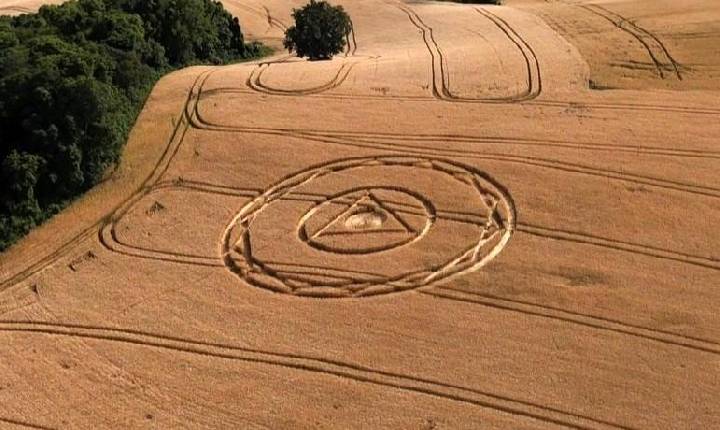 Ufólogo interpreta novo agroglifo de Ipuaçu como “mensagem de paz dos irmãos das estrelas”