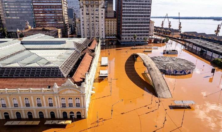 URGENTE: Guaíba volta a atingir 5 metros em Porto Alegre