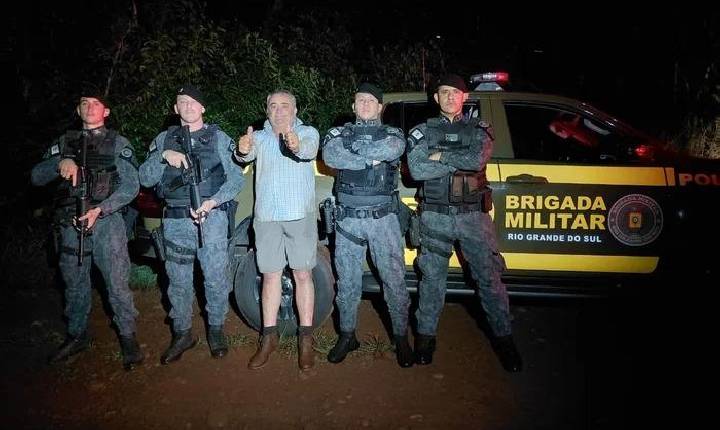Vice-prefeito de cidade gaúcha é resgatado de sequestro pela polícia